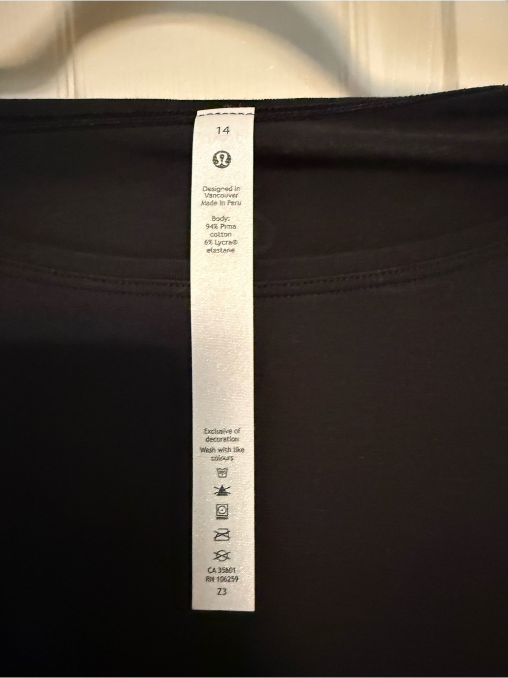 Lululemon Back in Action Long Sleeve Dress - Black - Picture 7 of 8